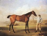 STUBBS, George Molly Longlegs with Jockey (mk08) painting